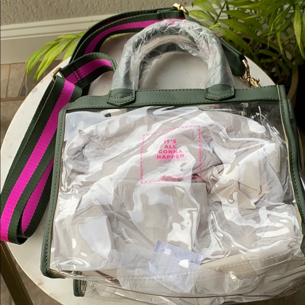 🆕 Stella & Dot The Game Changer Clear Mini - Picture 4 of 9